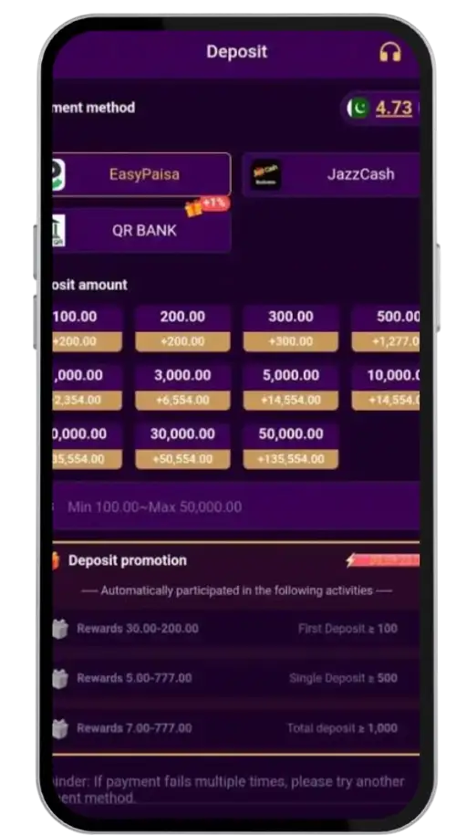 777QR GAME DEPOSIT