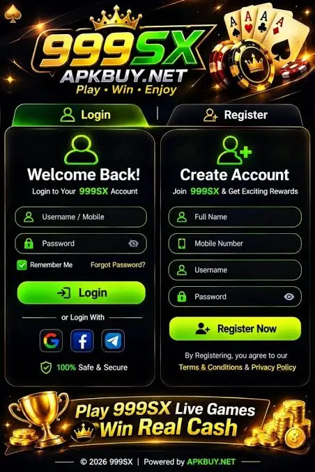 999SX GAME LOGIN