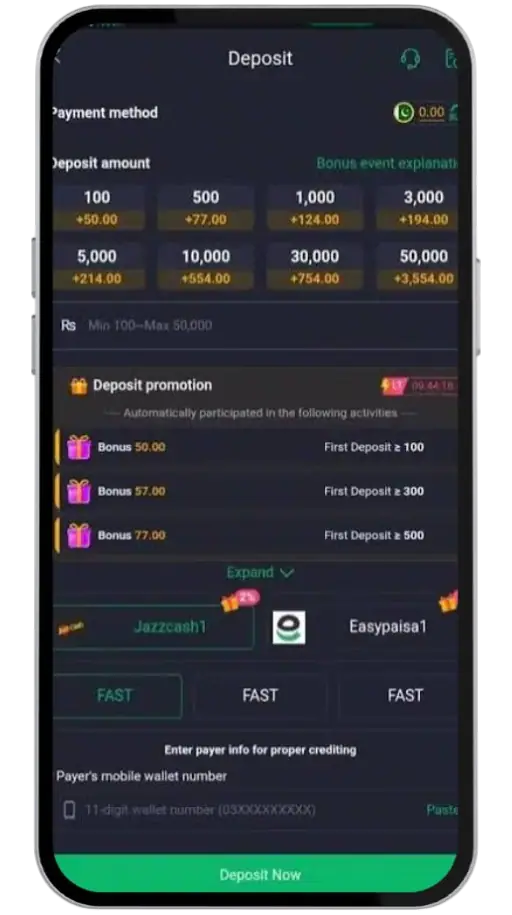 HQ177 GAME DEPOSIT