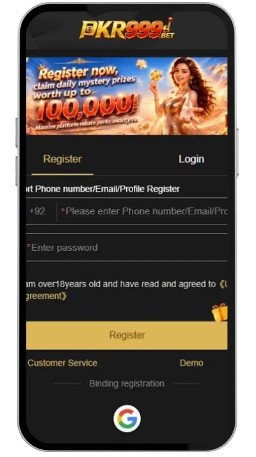 PKR999 GAME REGISTRATION